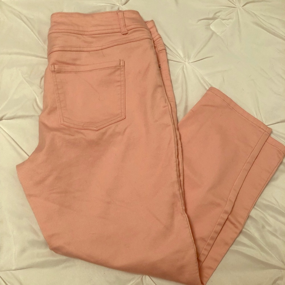 Pink Cato Cropped Jean